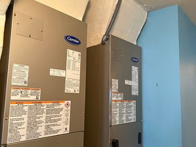 Carrier Air Handler Installation